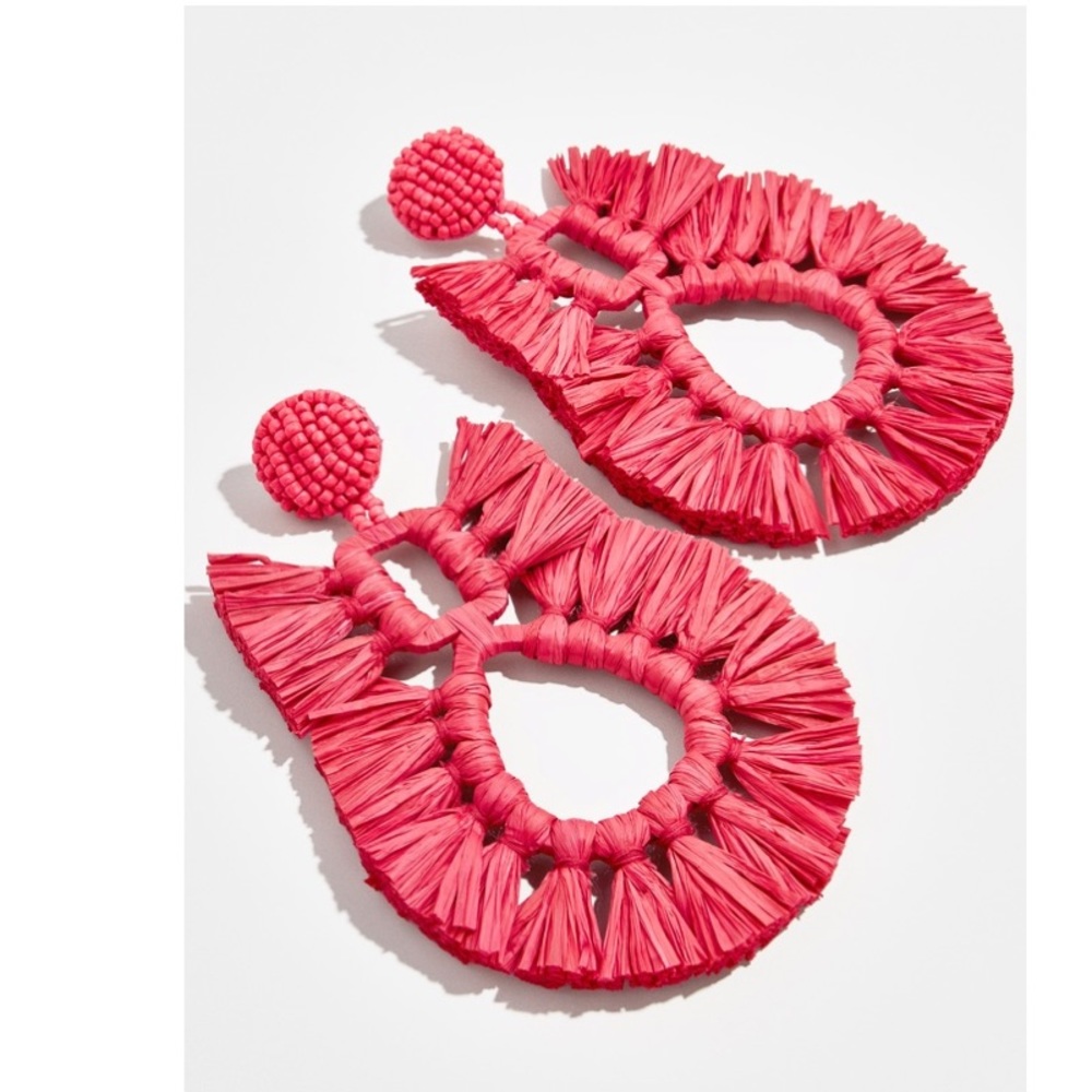 Baublebar Coral Drop Earrings NWT